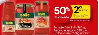 FROIZ SOLIS Tomate frito oferta