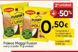 FROIZ MAGGI Fideos Fusion oferta