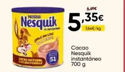 FROIZ NESQUIK Cacao instantáneo oferta