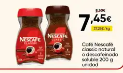 FROIZ NESCAFE Café classic natural o descafeinado soluble oferta