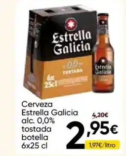 FROIZ ESTRELLA GALICIA Cerveza alc. 0,0% tostada oferta