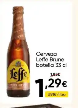 FROIZ LEFFE Cerveza Brune botella oferta