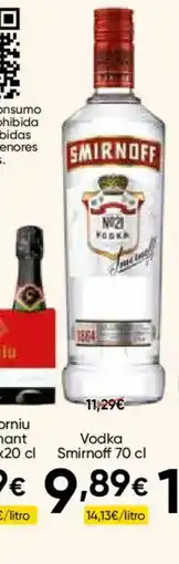 FROIZ SMIRNOFF Vodka oferta