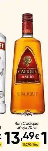 FROIZ RON CACIQUE añejo oferta