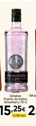 FROIZ PUERTO DE INDIAS Ginebra Strawberry oferta