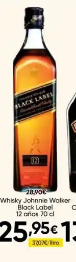FROIZ jOHNNIE WALKER Whisky Black Label oferta