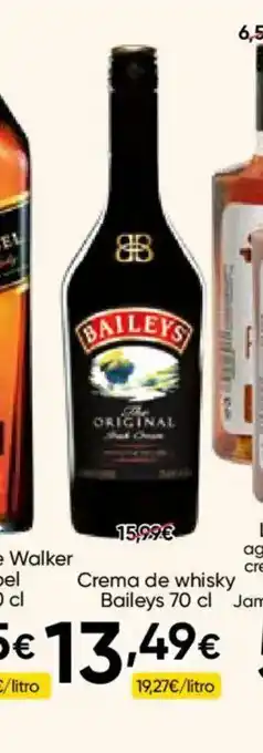 FROIZ BAILEYS Crema de whisky oferta
