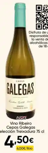 FROIZ CEPAS GALEGAS Vino Ribeiro Selección Treixadura oferta