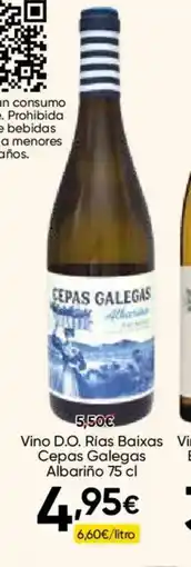 FROIZ CEPAS GALEGAS Vino D.O. Rías Baixas o oferta