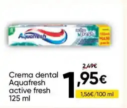 FROIZ AQUAFRESH Crema dental active fresh oferta