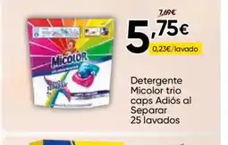 FROIZ MICOLOR Detergente trio caps Adiós al Separar 25 lavados oferta