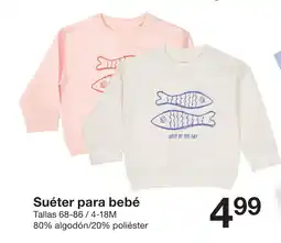 Zeeman Suéter para bebé oferta
