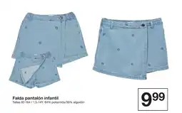 Zeeman Falda pantalón infantil oferta