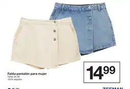 Zeeman Falda pantalón para mujer oferta
