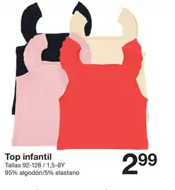 Zeeman Top infantil oferta