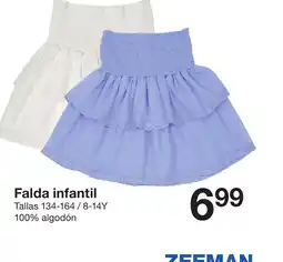 Zeeman Falda infantil oferta