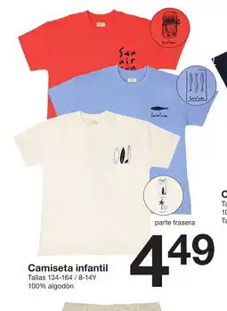 Zeeman Camiseta infantil oferta