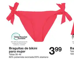 Zeeman Braguitas de bikini para mujer oferta