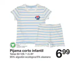 Zeeman Pijama corto infantil oferta