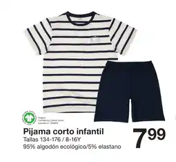 Zeeman Pijama corto infantil oferta