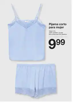 Zeeman Pijama corto para mujer oferta