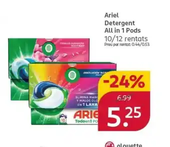 ARIEL Detergent All in 1 Pods