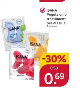 Rossmann ISANA Pegats amb tractament per als ulls 5 varietats oferta