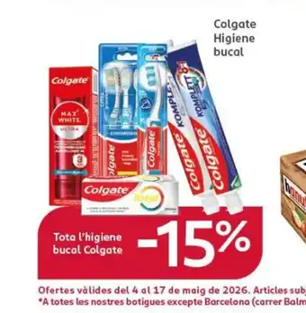 COLGATE Higiene bucal