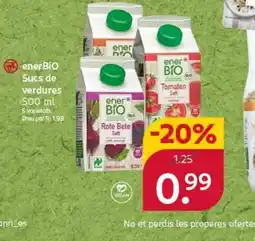 Rossmann ENERBIO Sucs de verdures oferta