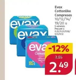 Rossmann EVAX Cotton Compreses oferta