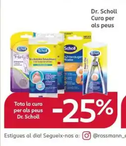 Rossmann DR SCHOLL Cura per als peus oferta
