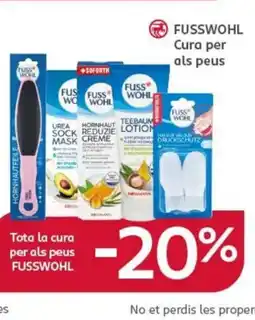 Rossmann FUSSWOHL Cura per als peus oferta