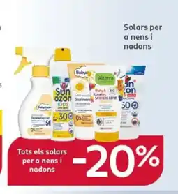 Rossmann Solars per a nens i nadons oferta