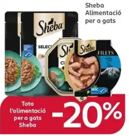 Rossmann SHEBA Alimentació per a gats oferta