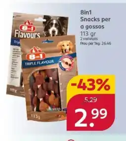 Rossmann 8in1 Snacks per a gossos oferta