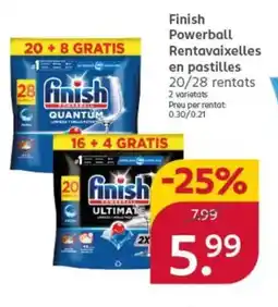 Rossmann FINISH Powerball Rentavaixelles en pastilles oferta