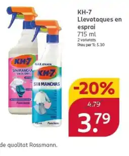 Rossmann KH-7 Llevataques en esprai oferta