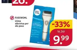 Rossmann FUSSWOHL Llima elèctrica per als peus oferta