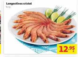 Alcampo Langostinos cristal oferta