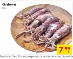 Alcampo Chipirones oferta