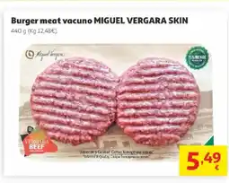 Alcampo MIGUEL VERGARA SKIN Burger meat vacuno oferta