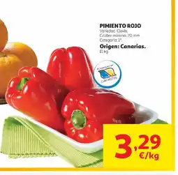 Alcampo Pimiento rojo oferta