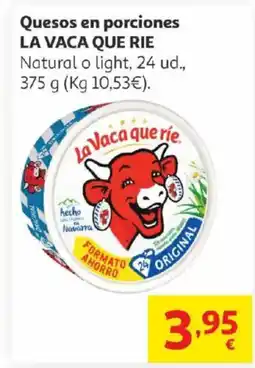 Alcampo LA VACA QUE RIE Quesos en porciones oferta