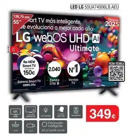 Milar LG Led 55ua74006lb.aeu oferta