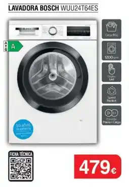 Milar BOSCH Lavadora wuu24t64es oferta
