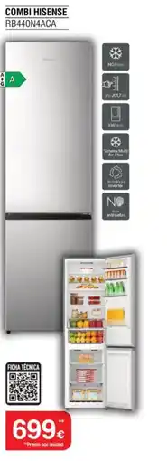 Milar HISENSE Combi rb440n4aca oferta