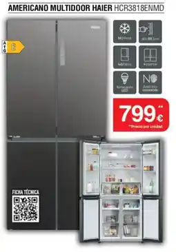Milar HAIER Americano multidoor hcr3818enmd oferta