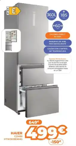 Pascual Martí HAIER Combi htw3618enmg oferta
