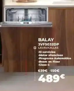Pascual Martí BALAY 3vf5032dp lavavajillas oferta