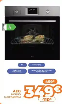 Pascual Martí AEG Horno guspb43fsm oferta